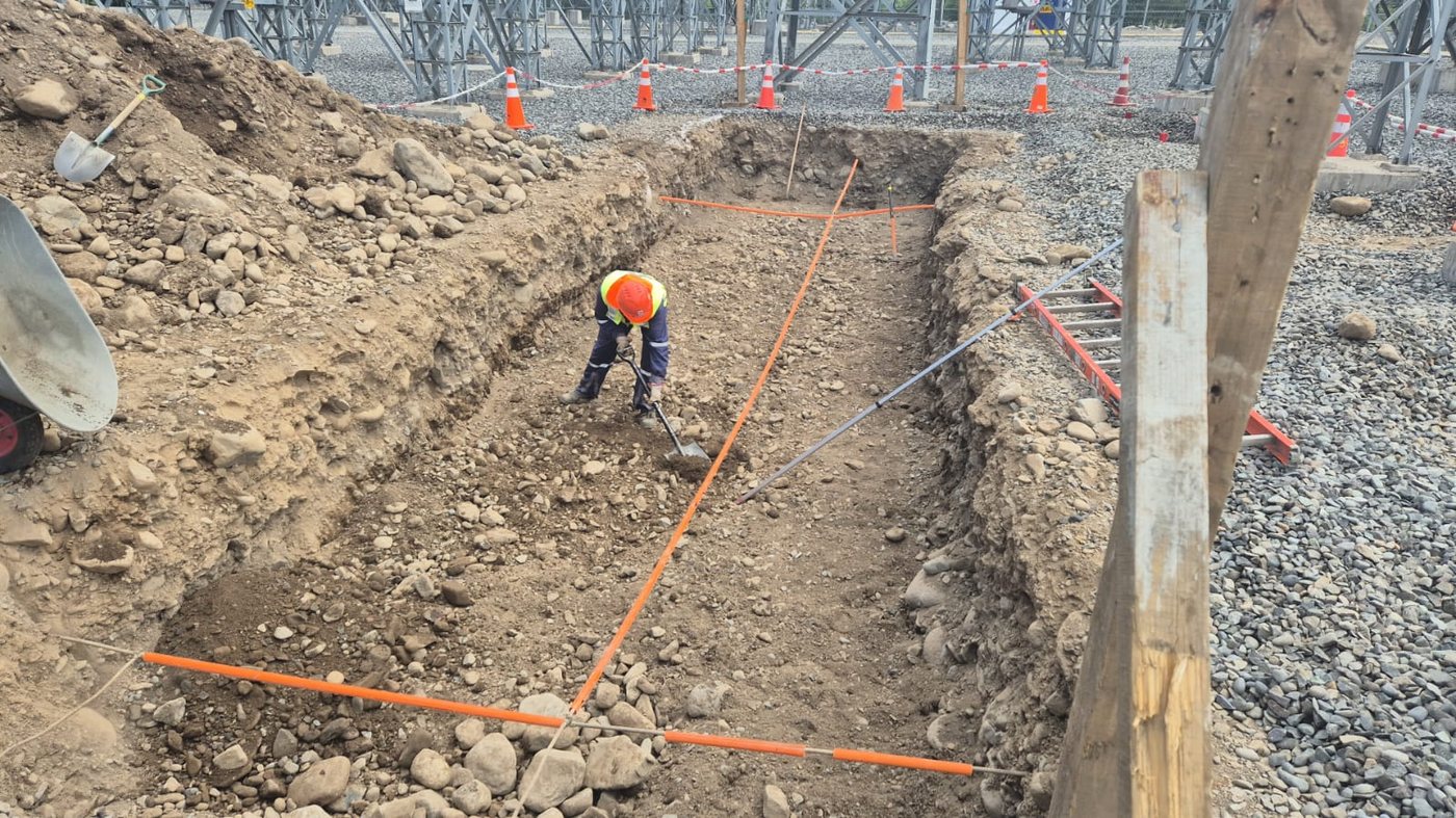 Excavación en Subestación Eléctrica